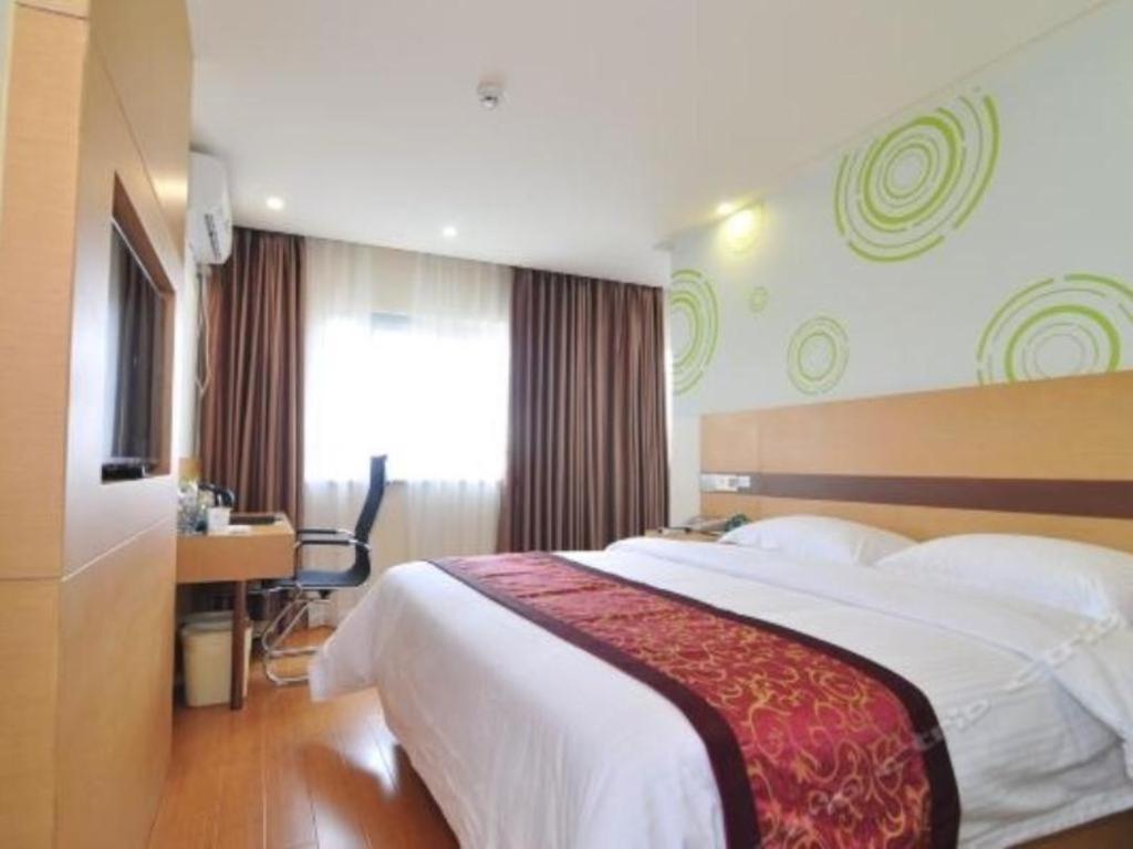 Greentree Inn Zhejiang Ningbo South Railway Station Express Hotel Dış mekan fotoğraf