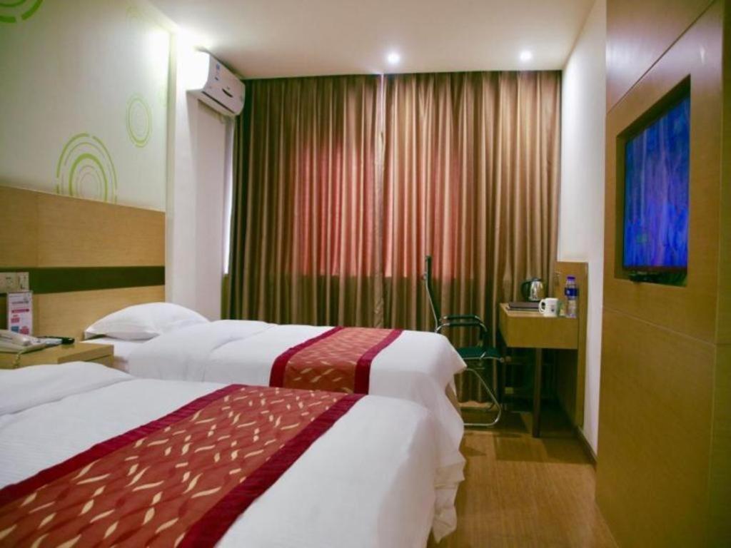 Greentree Inn Zhejiang Ningbo South Railway Station Express Hotel Dış mekan fotoğraf