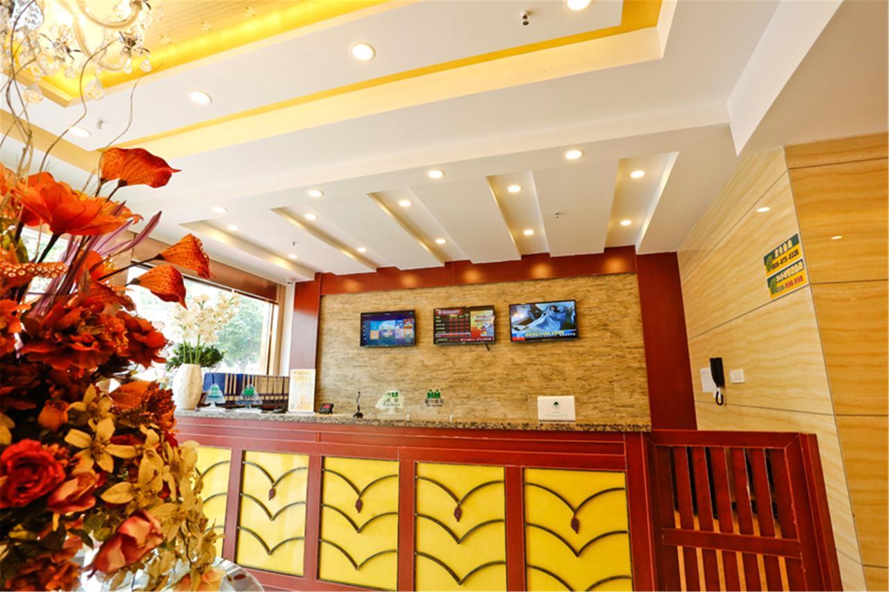 Greentree Inn Zhejiang Ningbo South Railway Station Express Hotel Dış mekan fotoğraf